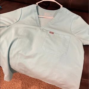 Figs Limited Edition Neon Blue Catarina